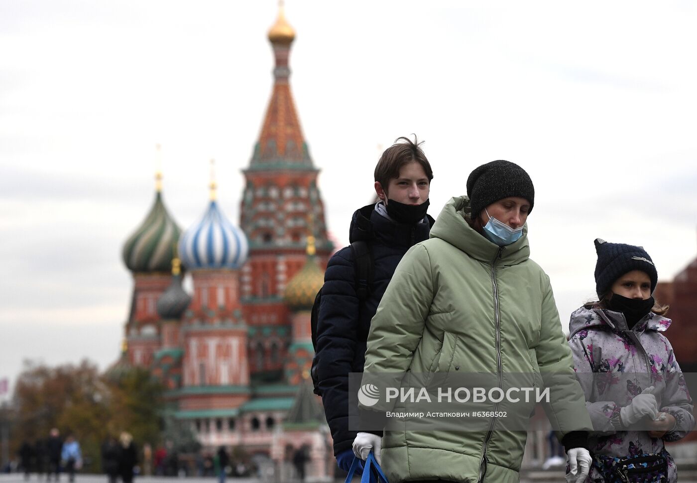 Масочный режим в Москве