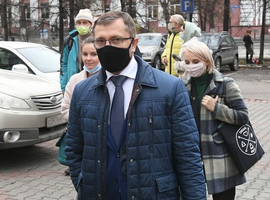 Заседание суда по делу о ликвидации "Церкви последнего завета"