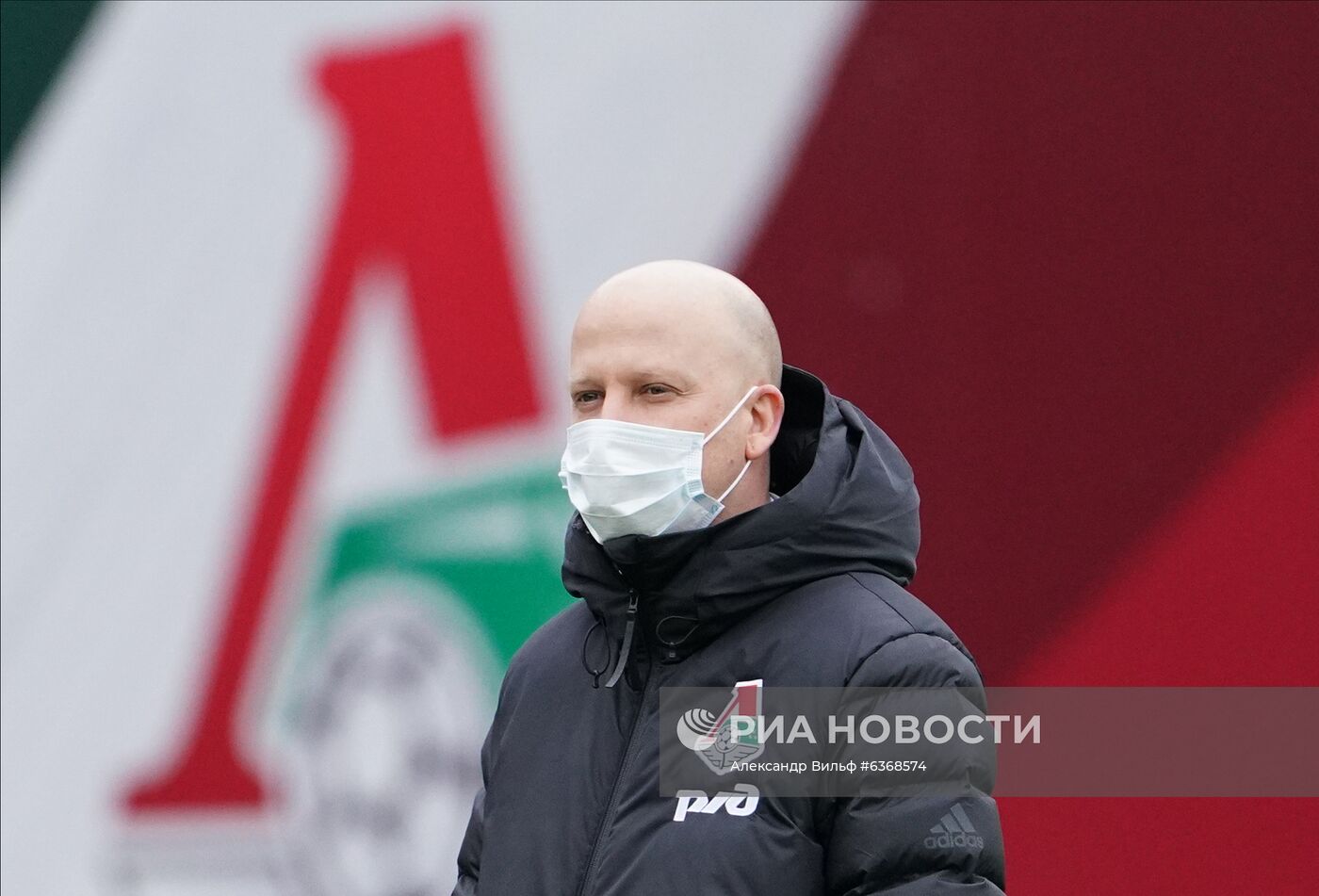 Тренировка ФК "Локомотив" перед матчем Лиги чемпионов с ФК "Бавария"