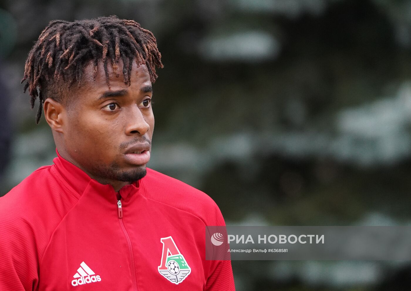 Тренировка ФК "Локомотив" перед матчем Лиги чемпионов с ФК "Бавария"