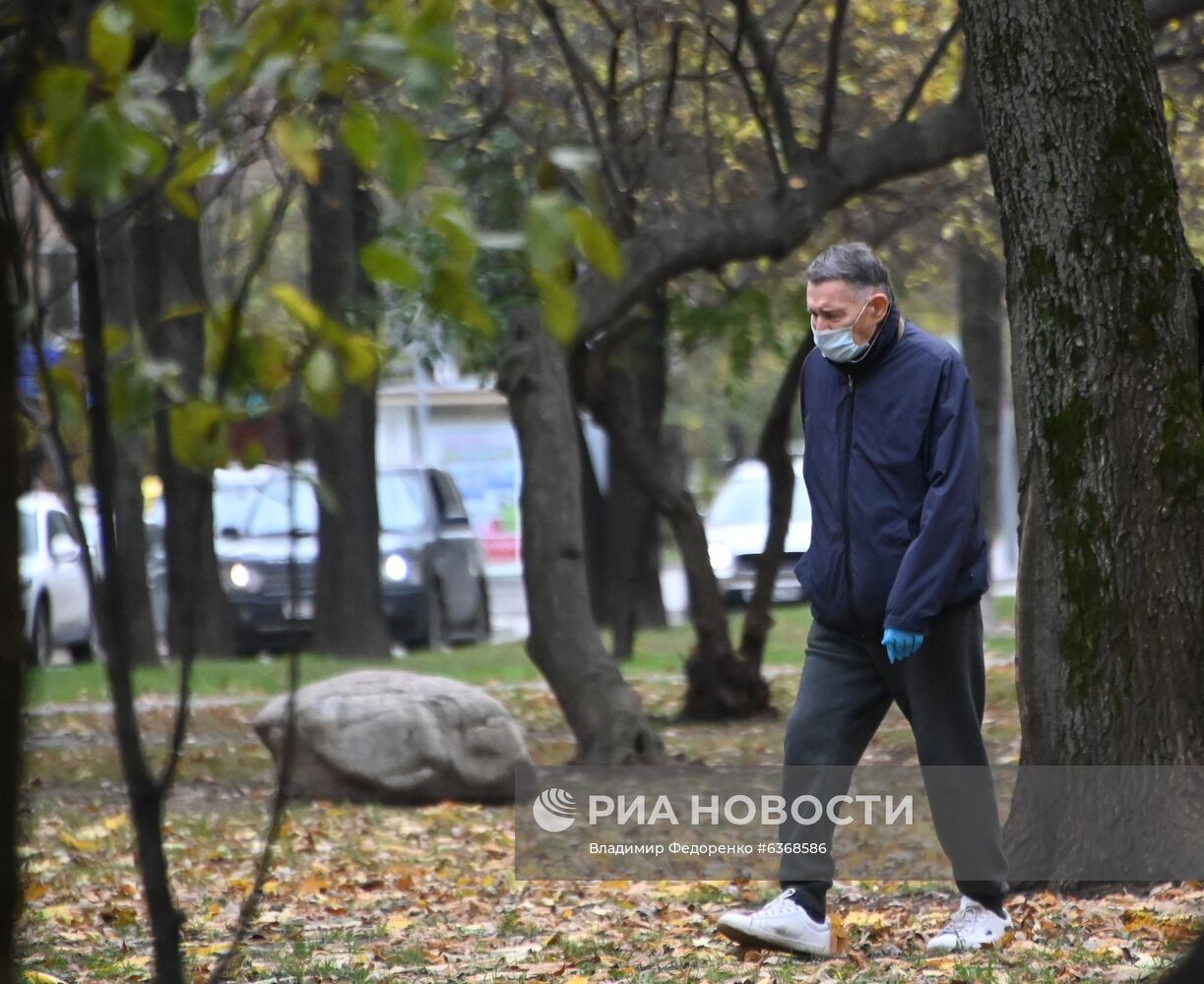 Масочный режим в Москве