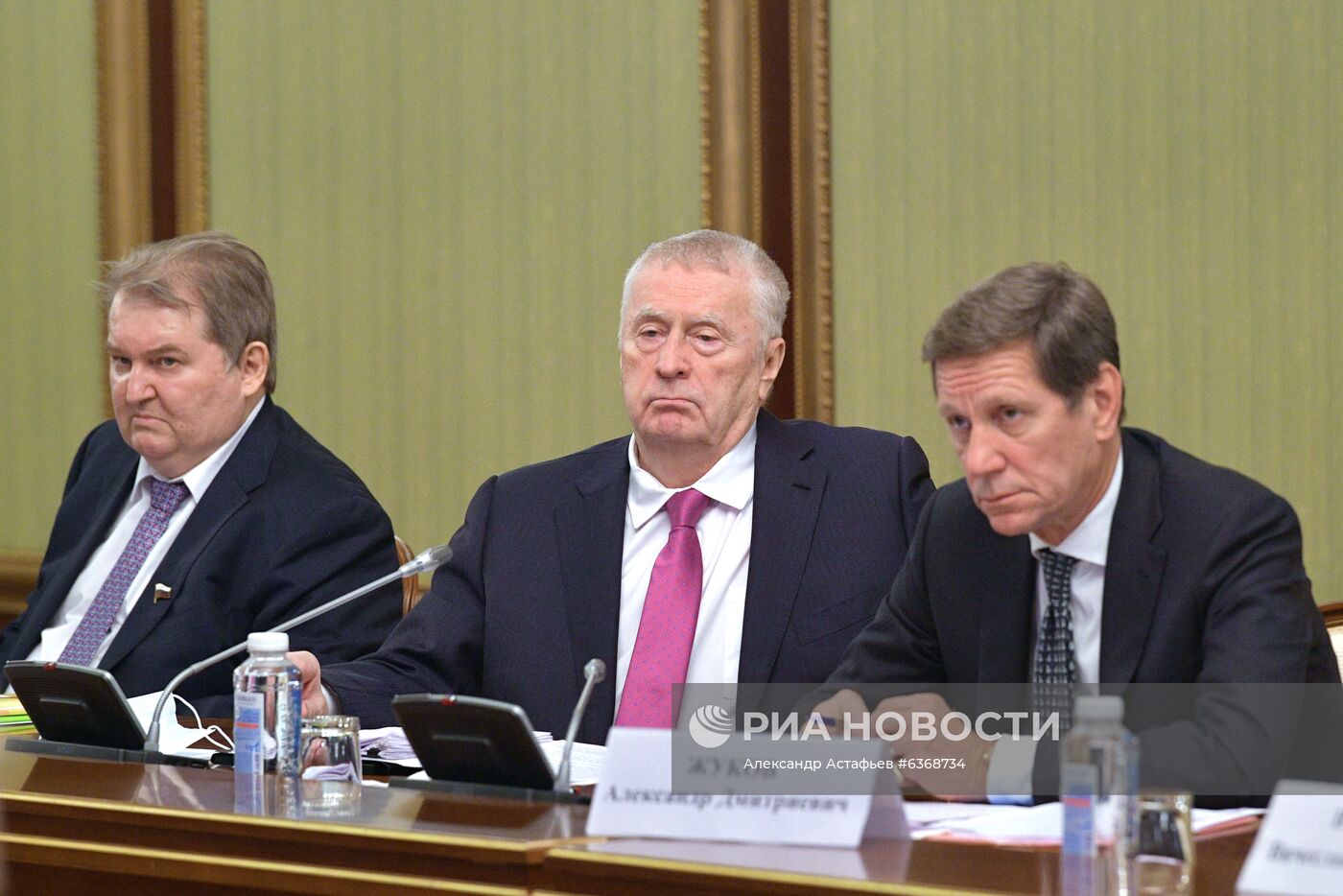 Премьер-министр РФ М. Мишустин встретился с главами фракций и руководством Госдумы РФ