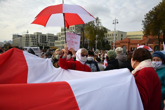Акция протеста в Минске