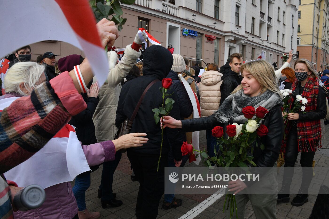 Акция протеста в Минске