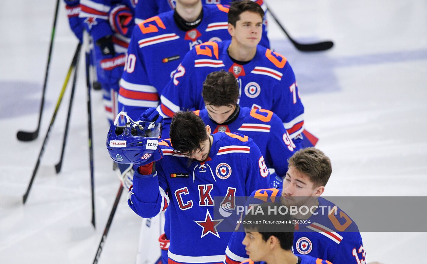 Хоккей. КХЛ. Матч СКА – "Авангард"