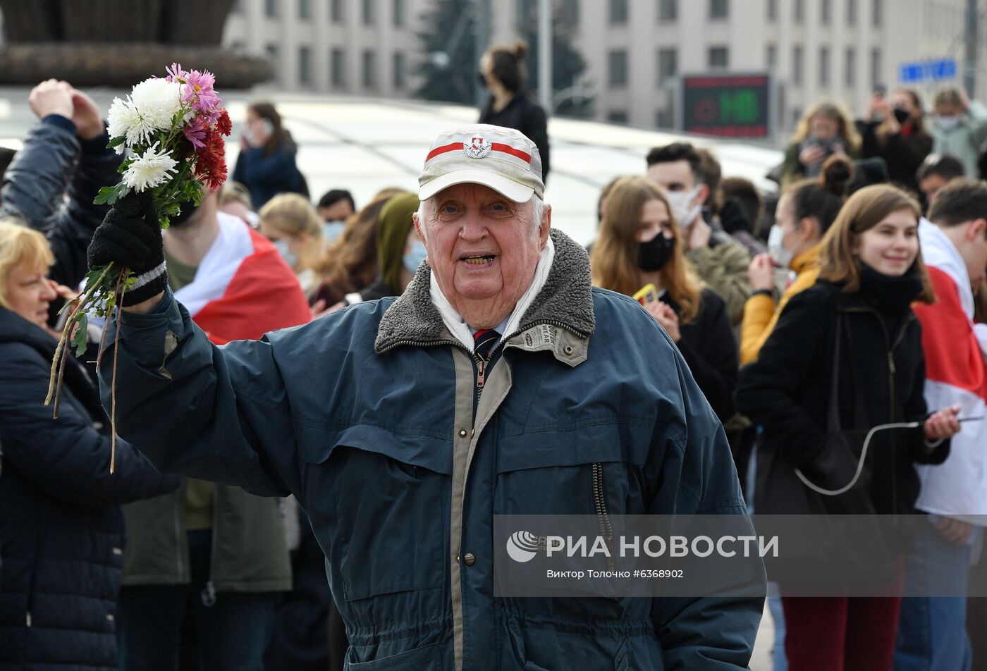 Акция протеста в Минске