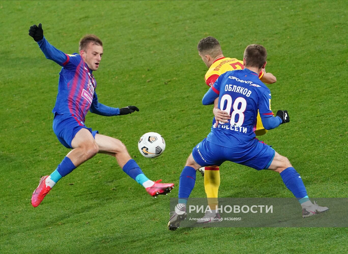 Футбол. РПЛ. Матч ЦСКА – "Арсенал"