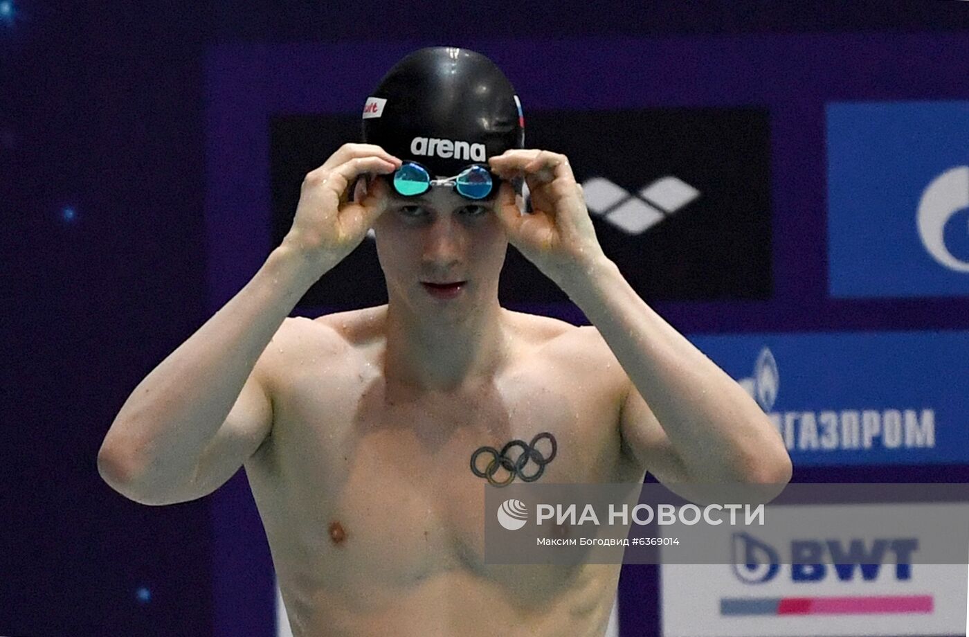 Плавание. Чемпионат России. День второй