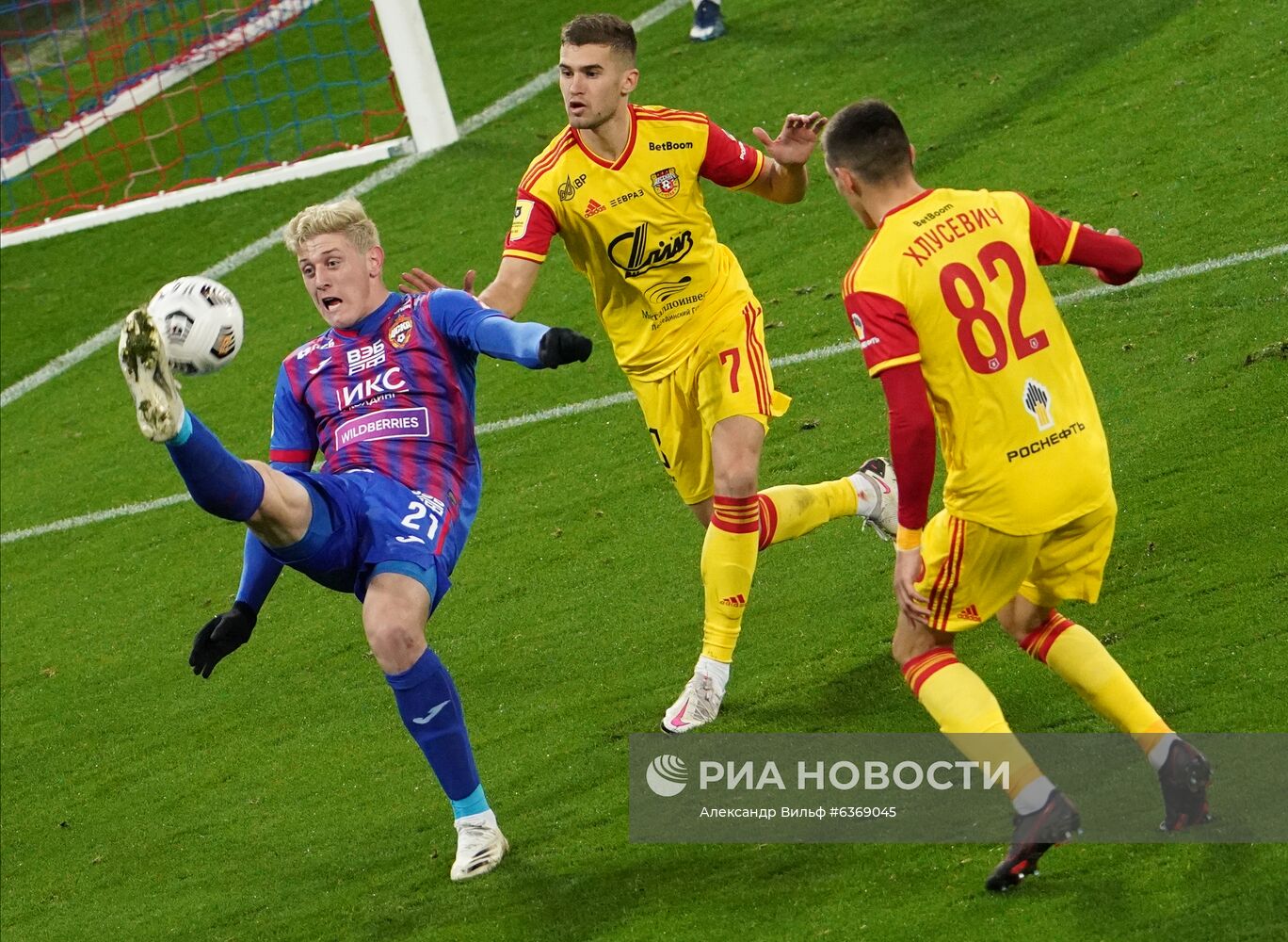 Футбол. РПЛ. Матч ЦСКА – "Арсенал"