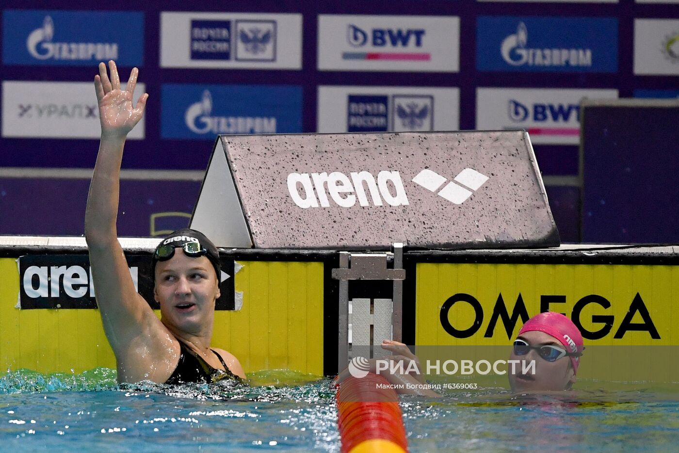 Плавание. Чемпионат России. День второй