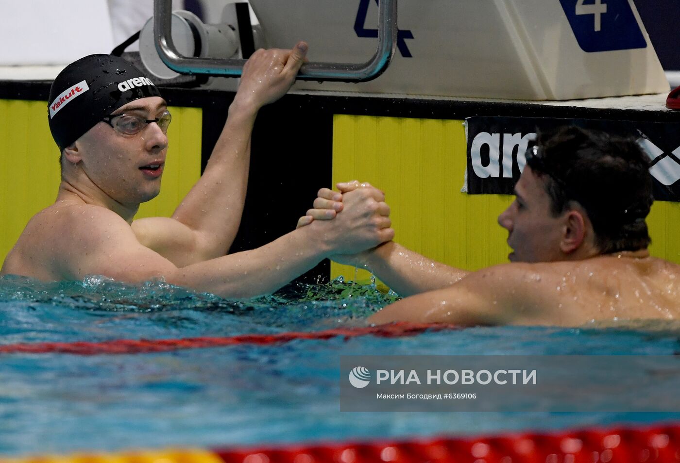 Плавание. Чемпионат России. День второй