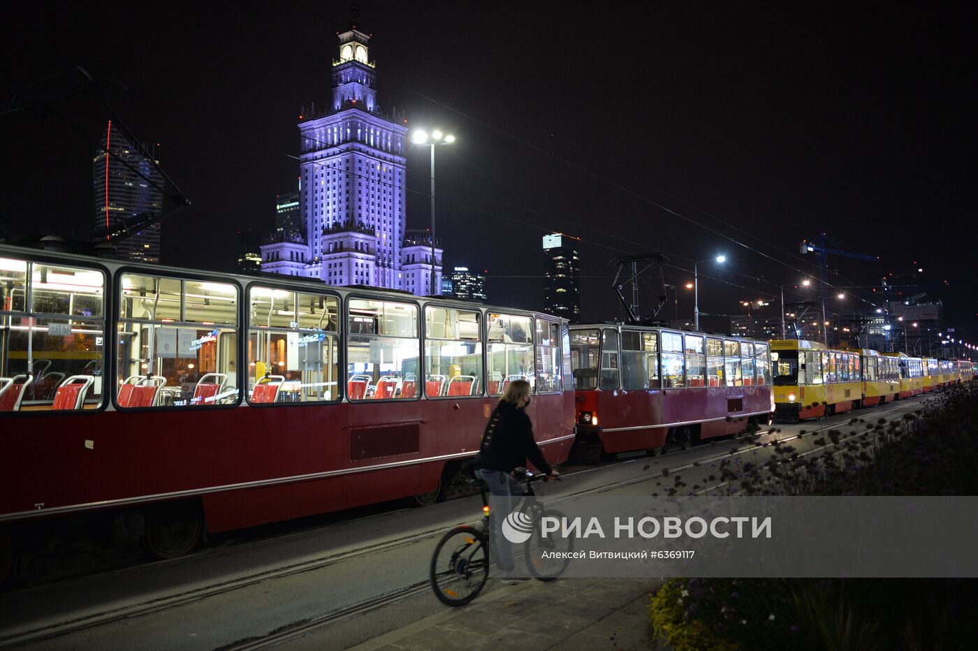 Акция против запрета абортов в Варшаве