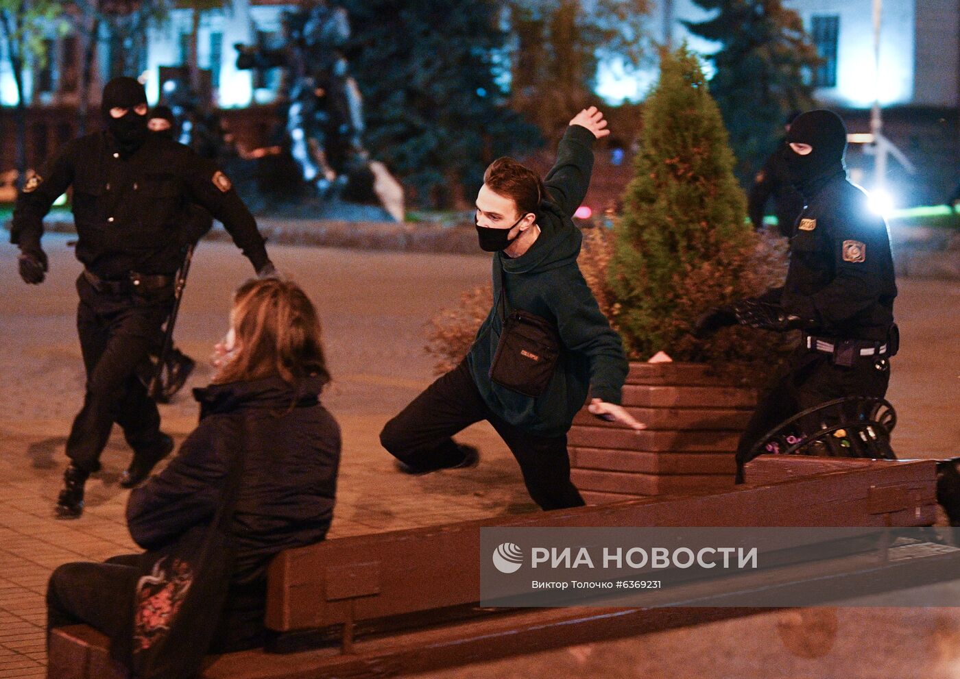 Акция протеста в Минске