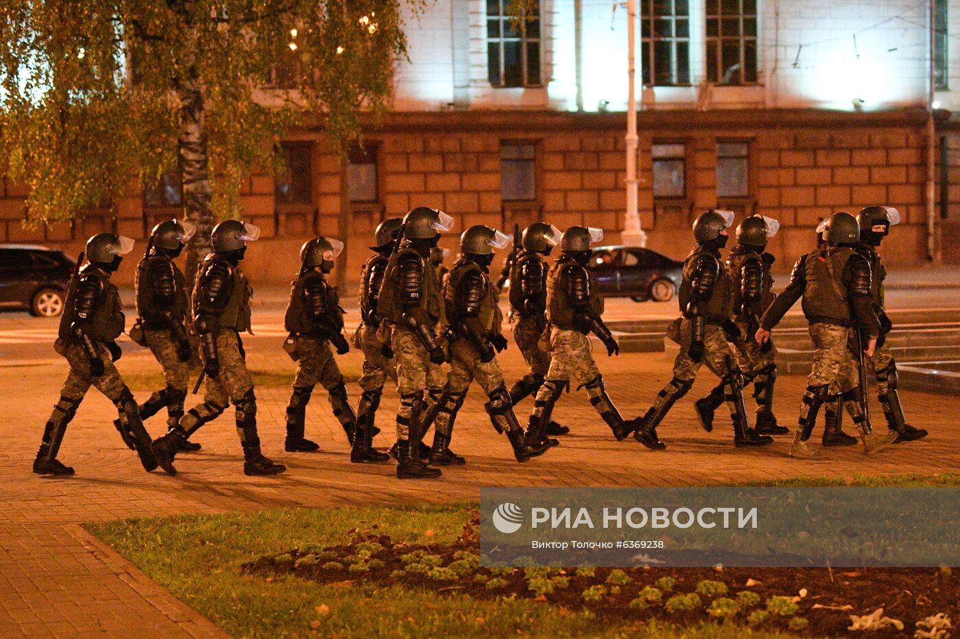 Акция протеста в Минске