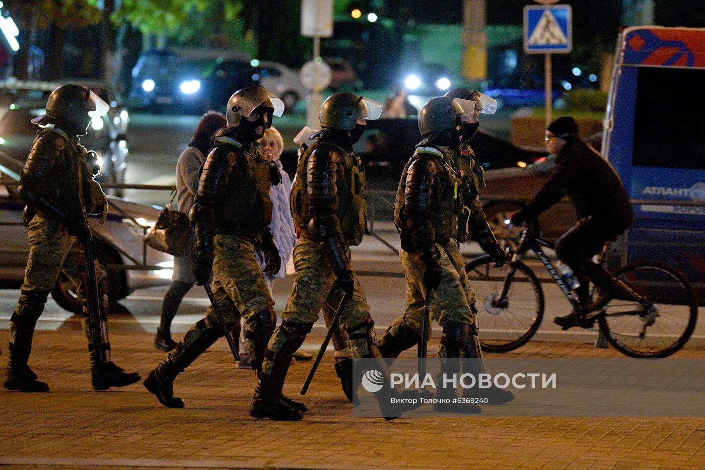 Акция протеста в Минске