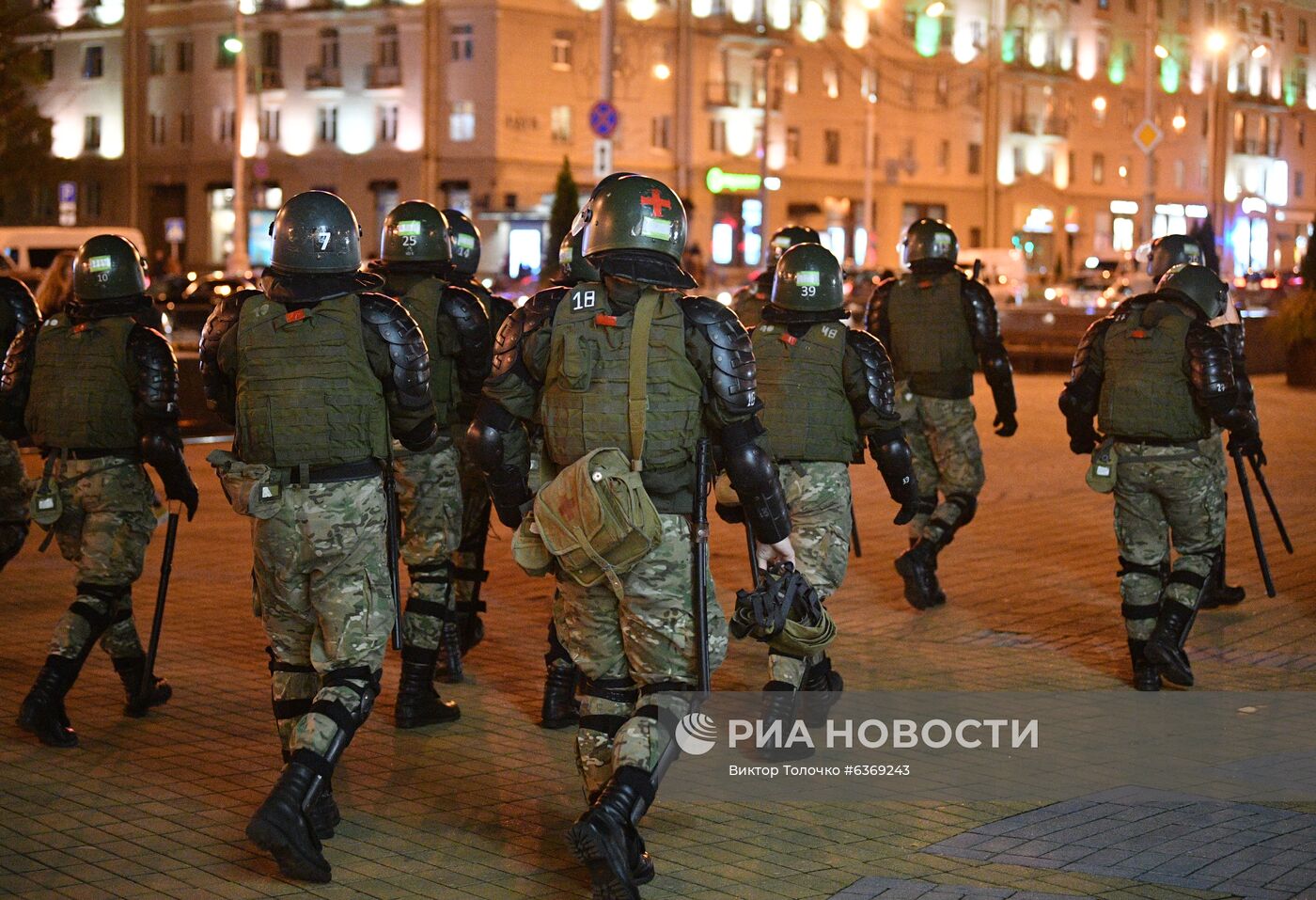 Акция протеста в Минске