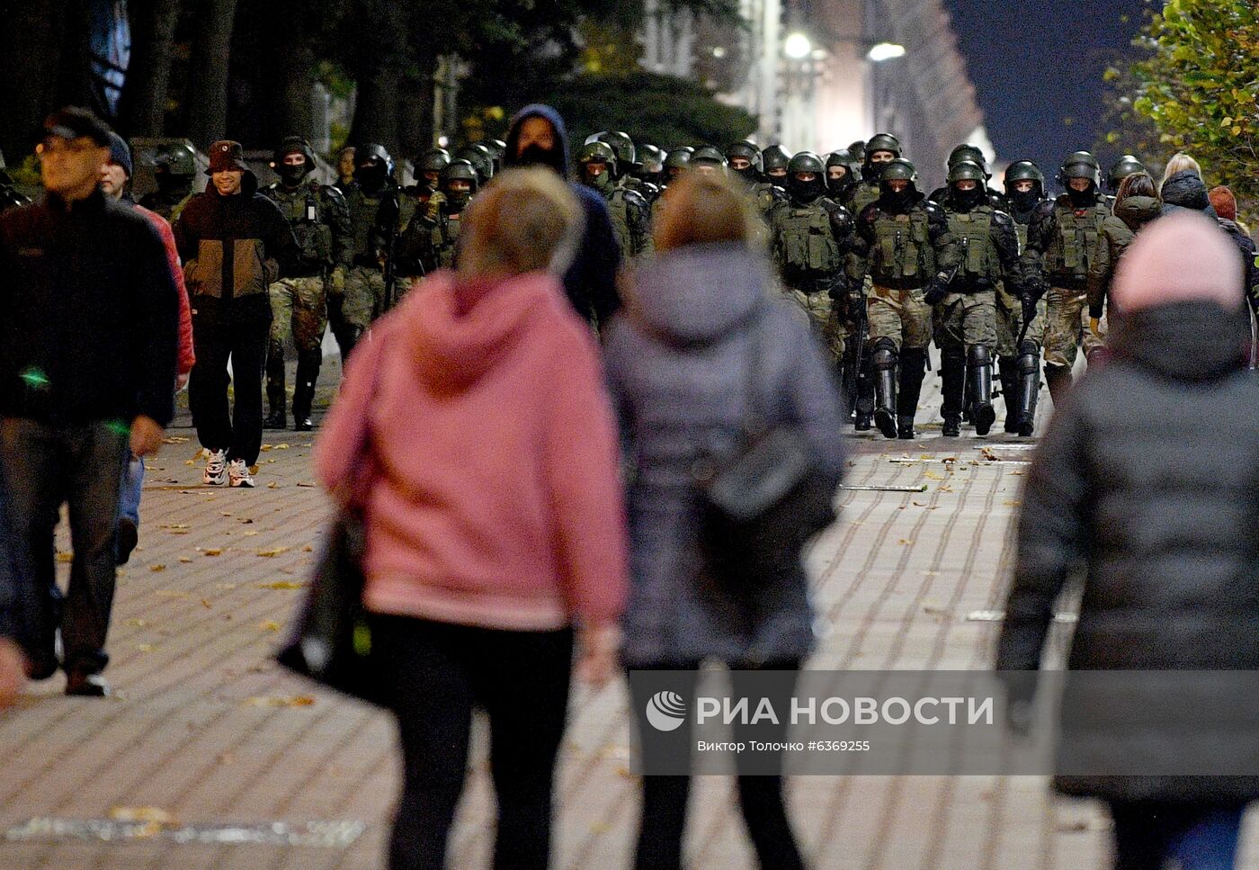 Акция протеста в Минске