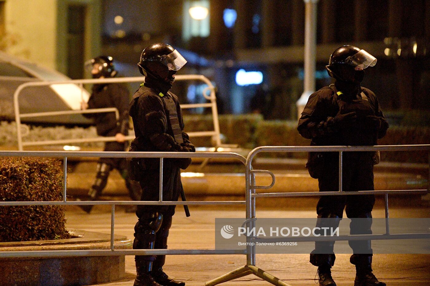 Акция протеста в Минске