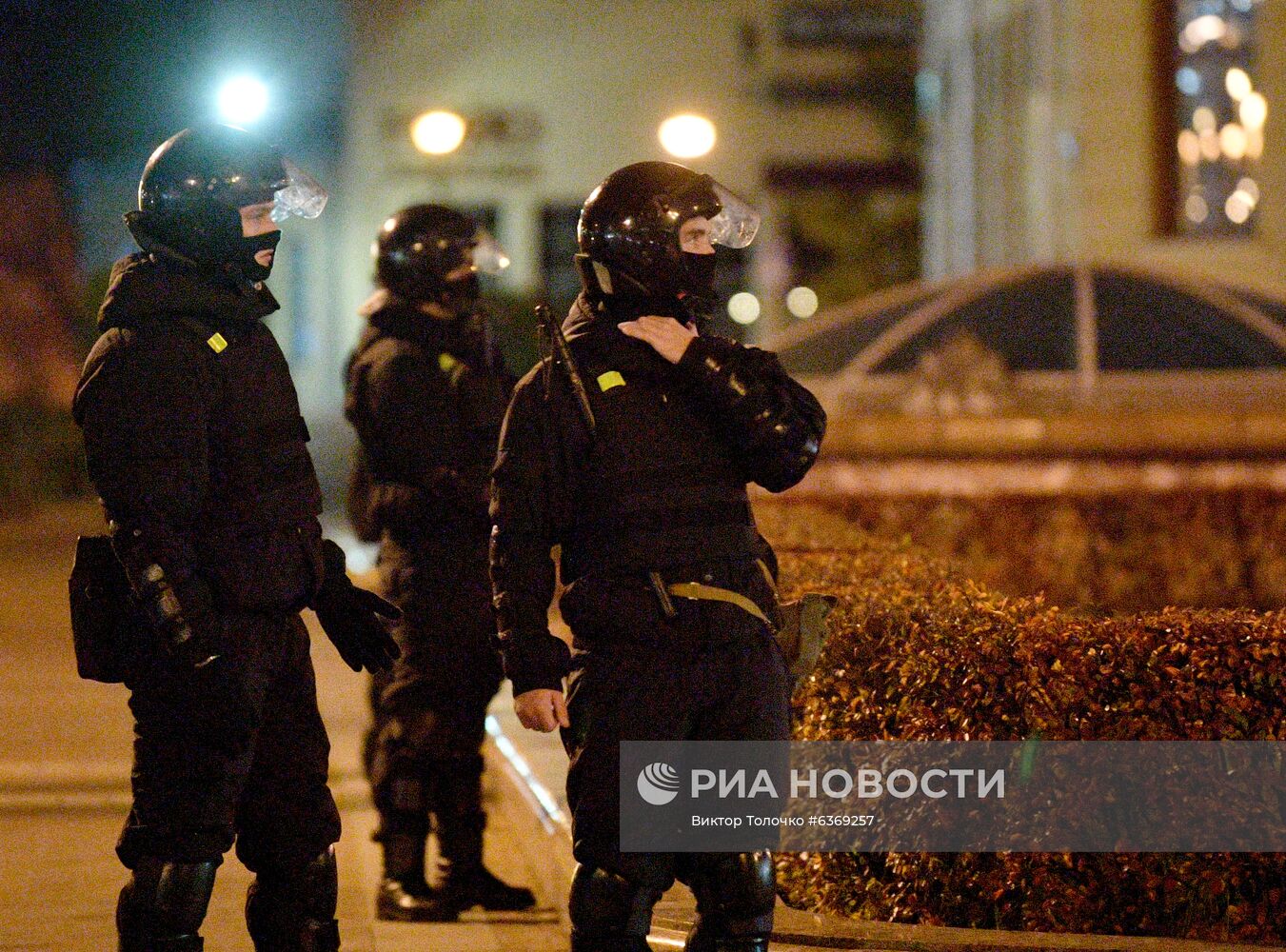 Акция протеста в Минске