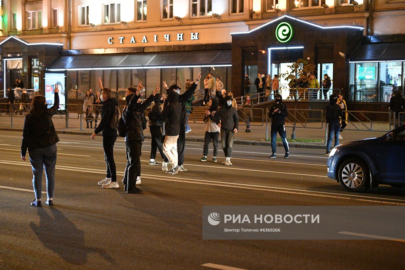 Акция протеста в Минске