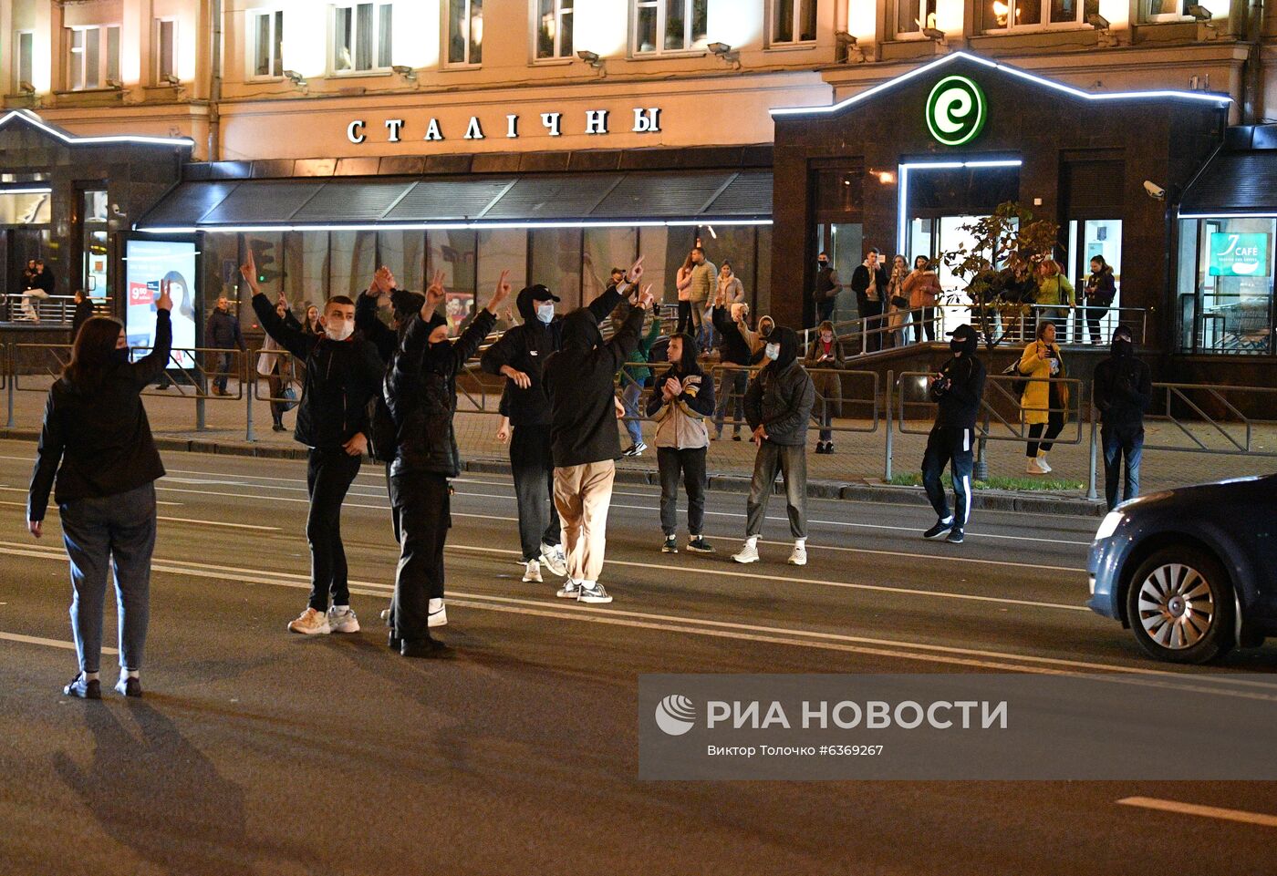 Акция протеста в Минске