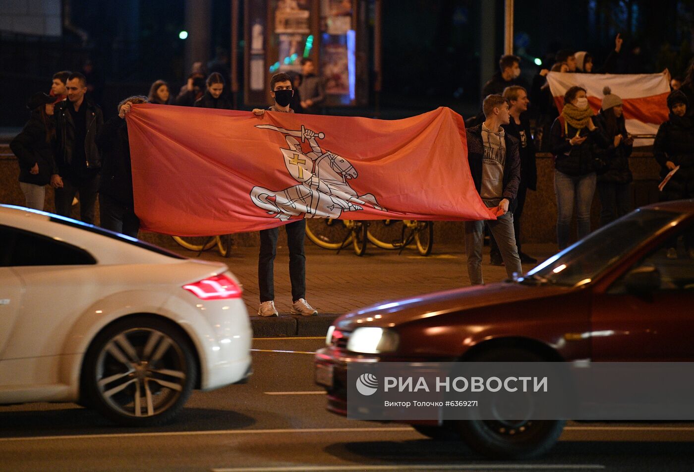 Акция протеста в Минске