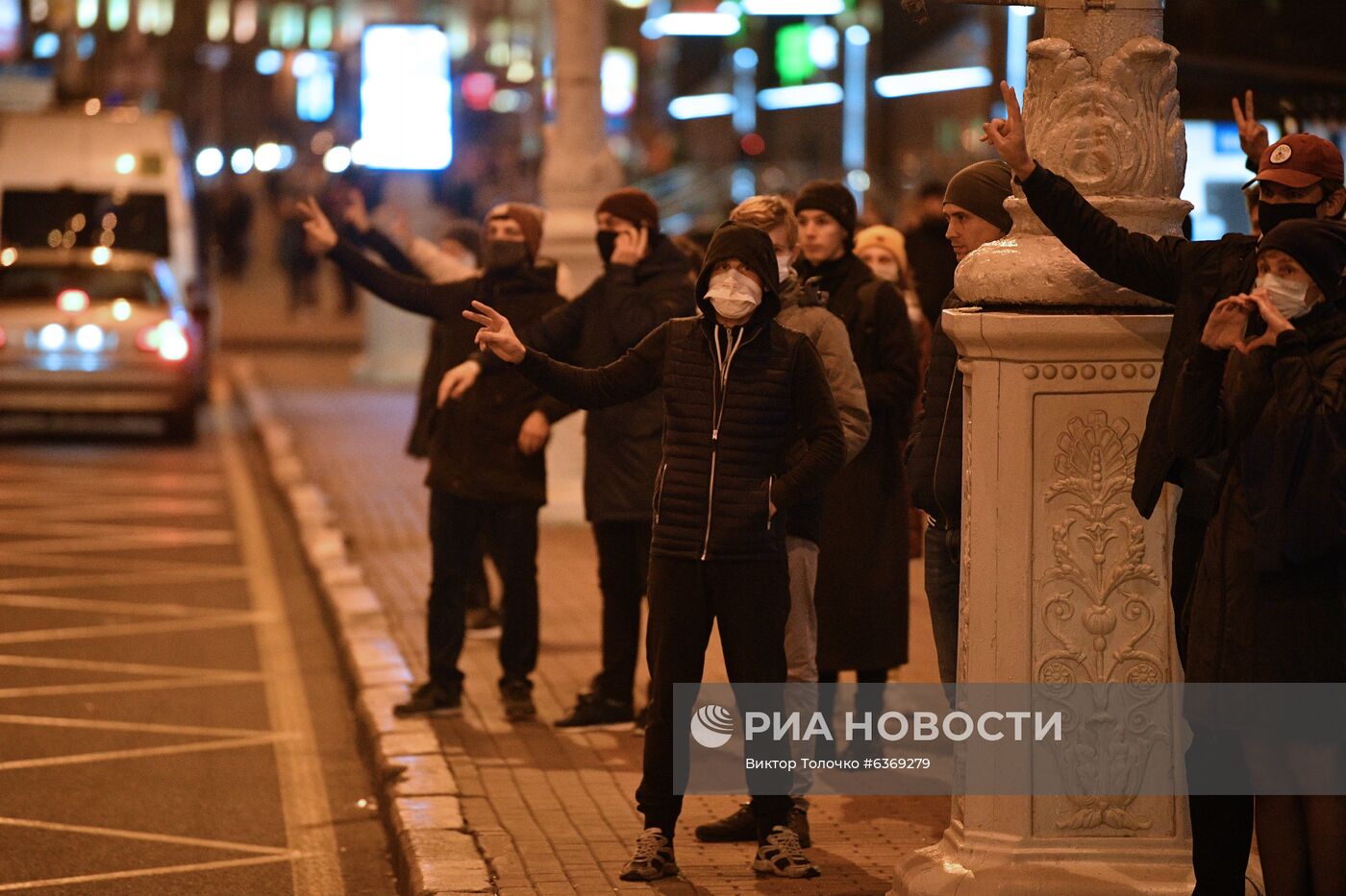 Акция протеста в Минске