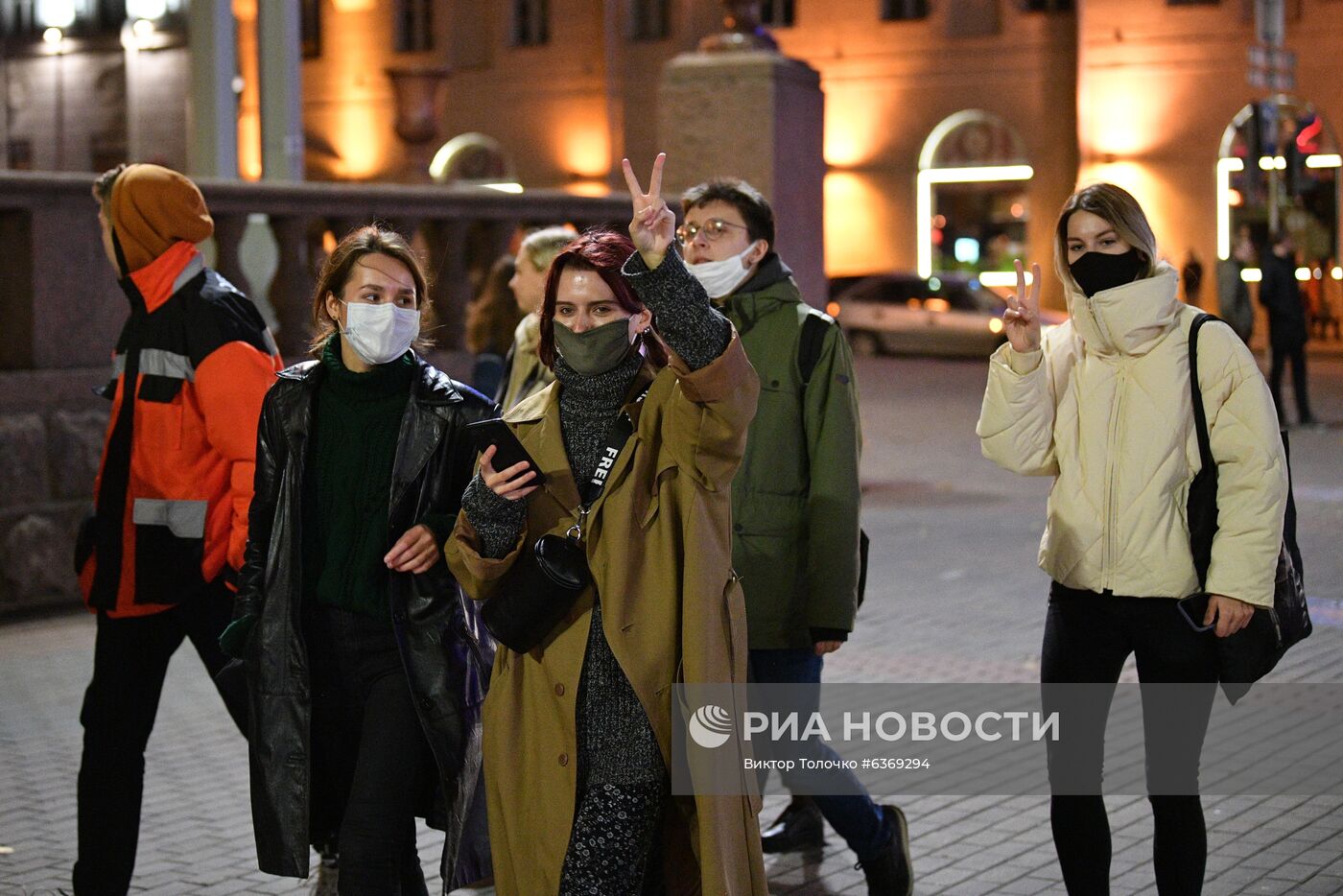 Акция протеста в Минске