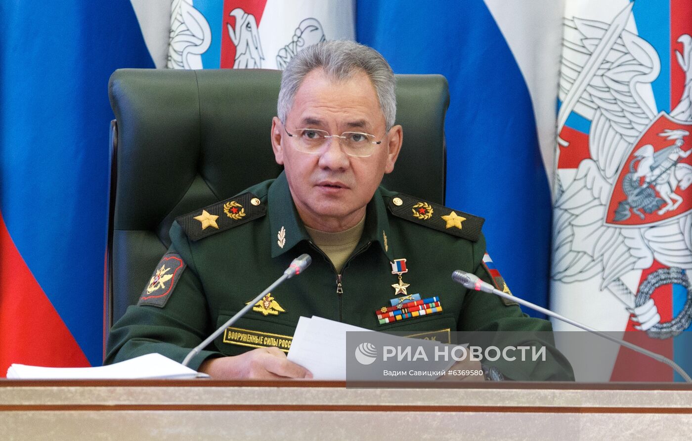 Заседание совместной Коллегии министерств обороны Республики Белоруссии и России