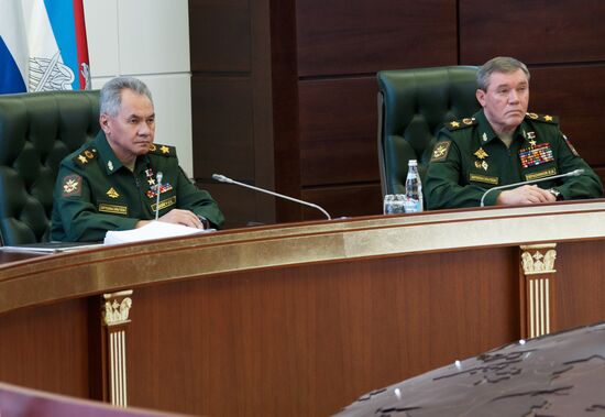 Заседание совместной Коллегии министерств обороны Республики Белоруссии и России