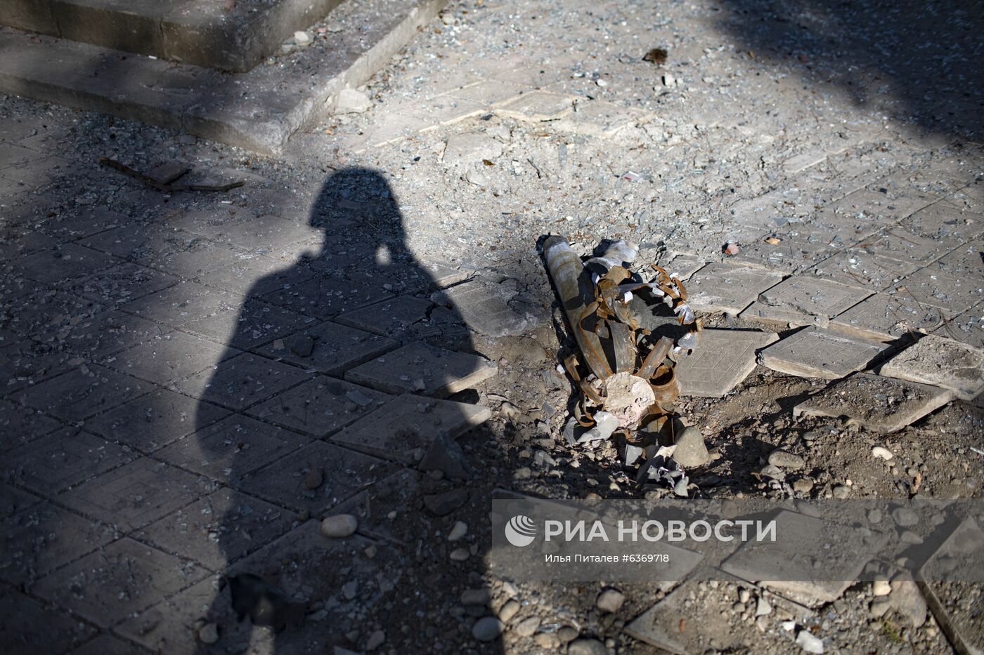 Нагорный Карабах во время обострения конфликта