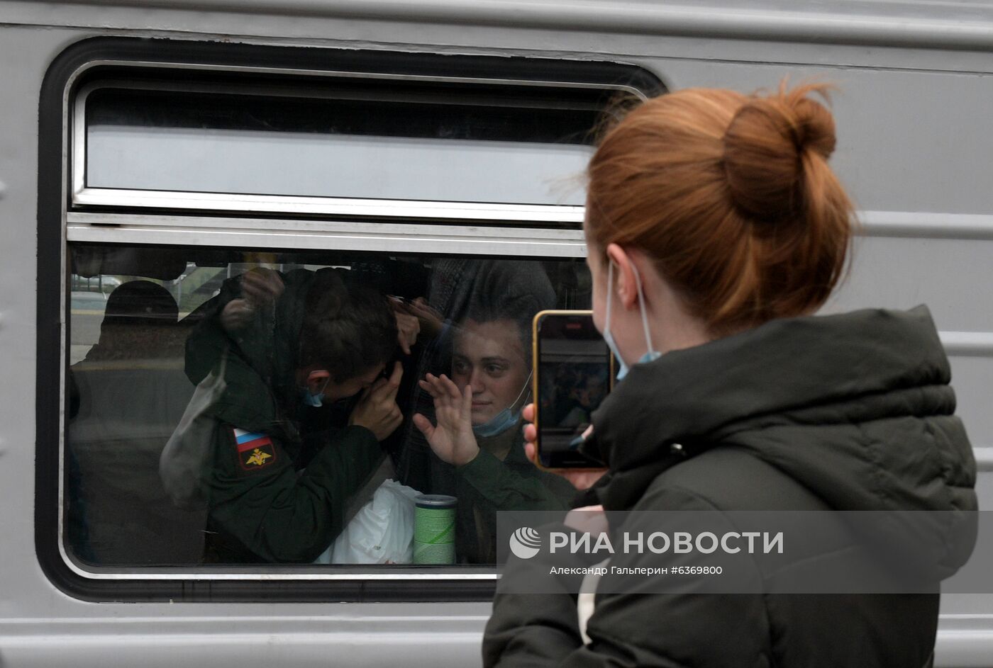 Отправка призывников в Санкт-Петербурге