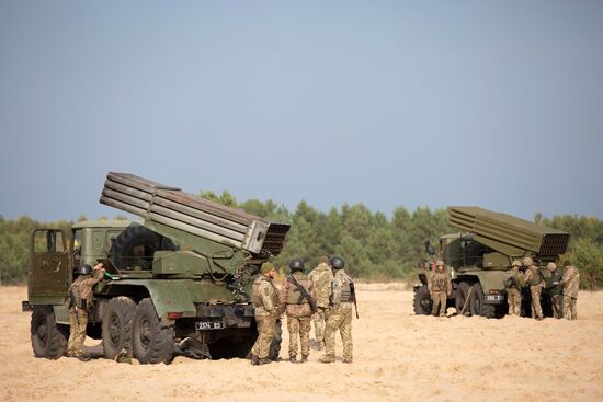 Военный полигон в Киевской области