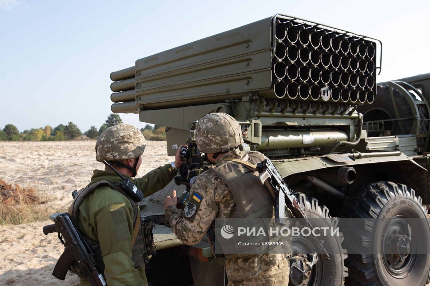 Военный полигон в Киевской области