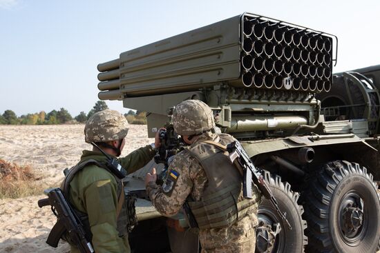 Военный полигон в Киевской области