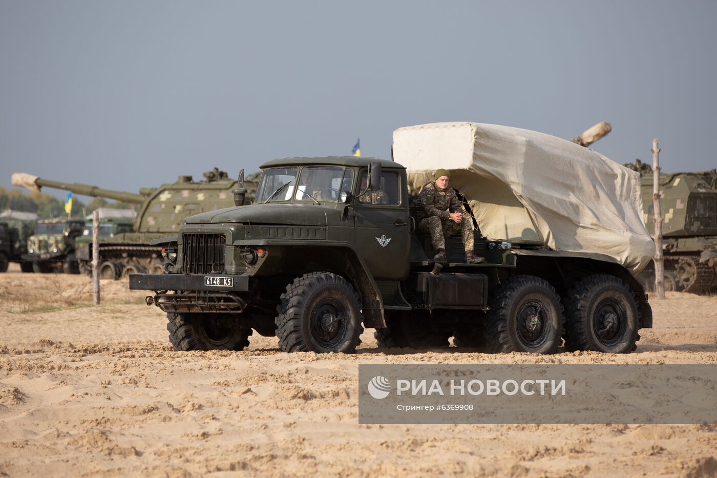 Военный полигон в Киевской области