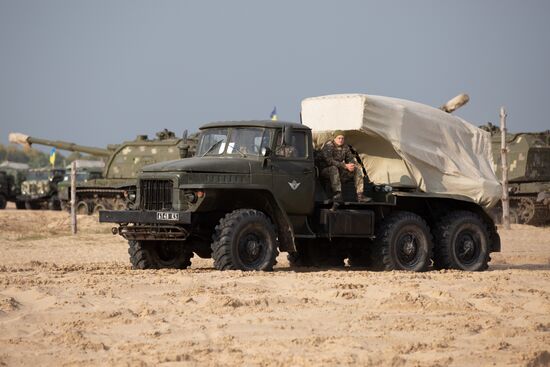 Военный полигон в Киевской области