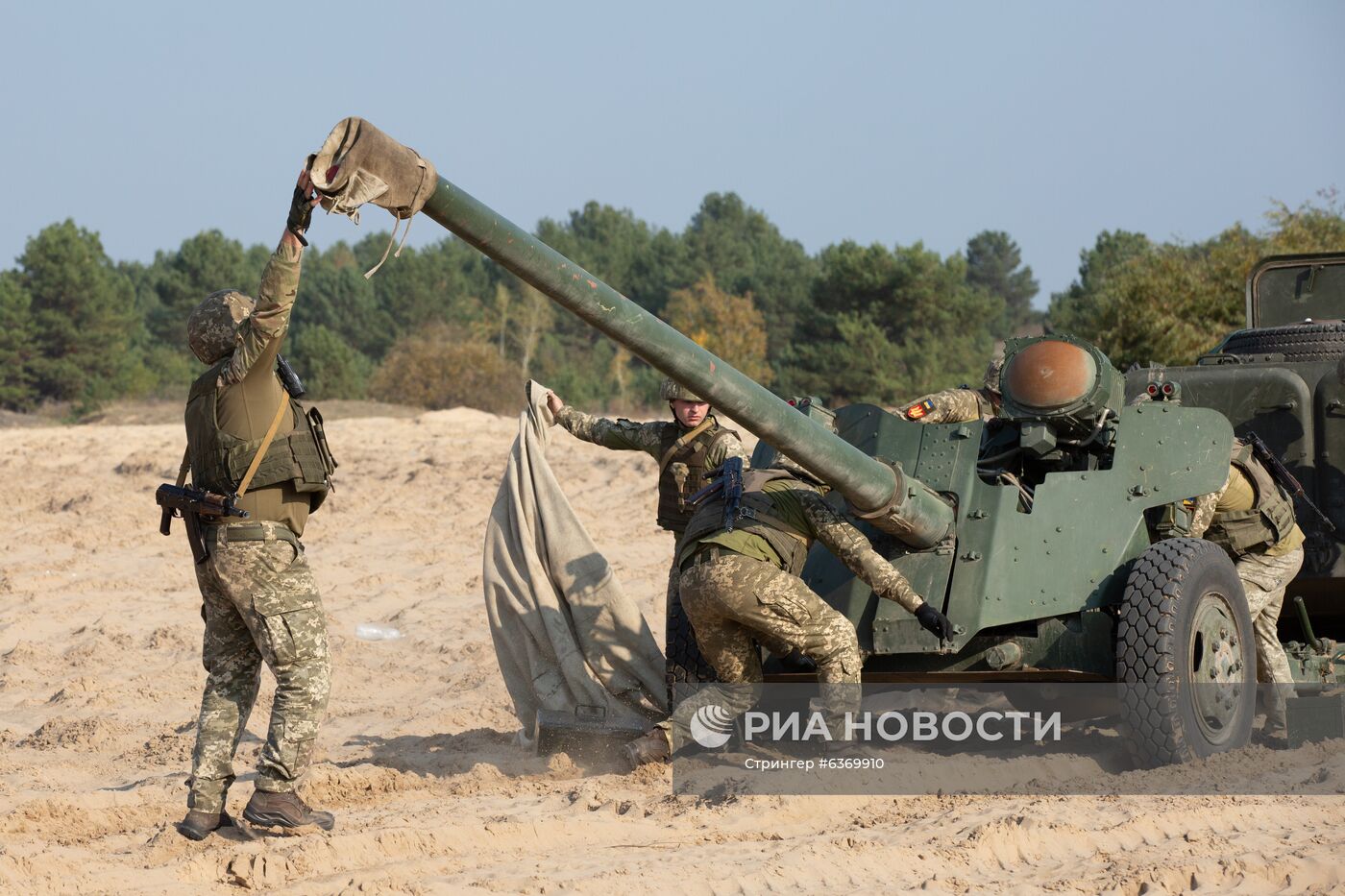 Военный полигон в Киевской области