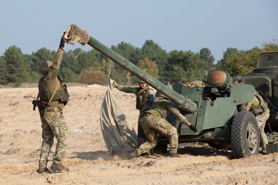 Военный полигон в Киевской области