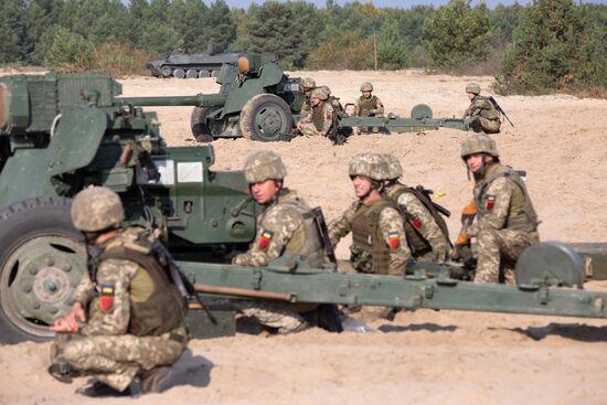 Военный полигон в Киевской области