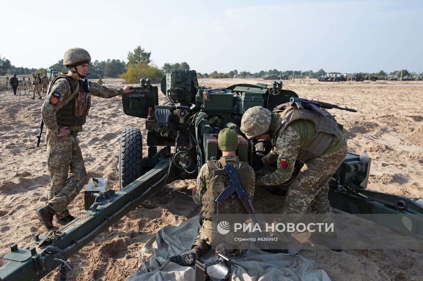 Военный полигон в Киевской области
