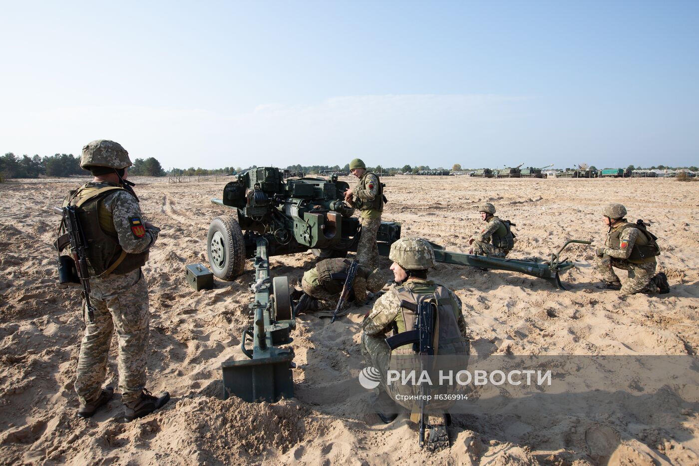 Военный полигон в Киевской области