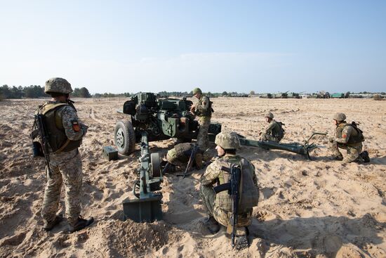 Военный полигон в Киевской области