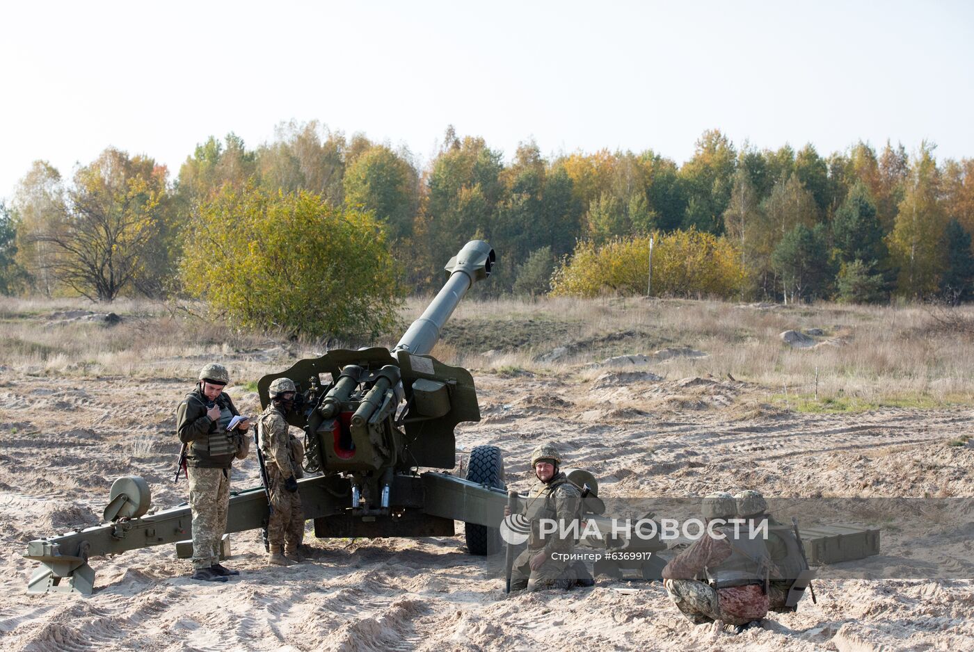 Военный полигон в Киевской области