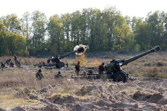 Военный полигон в Киевской области