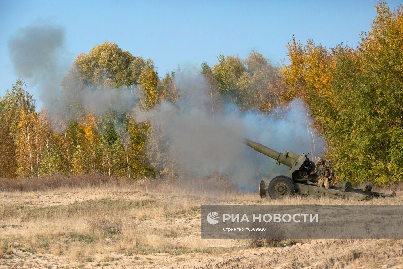 Военный полигон в Киевской области