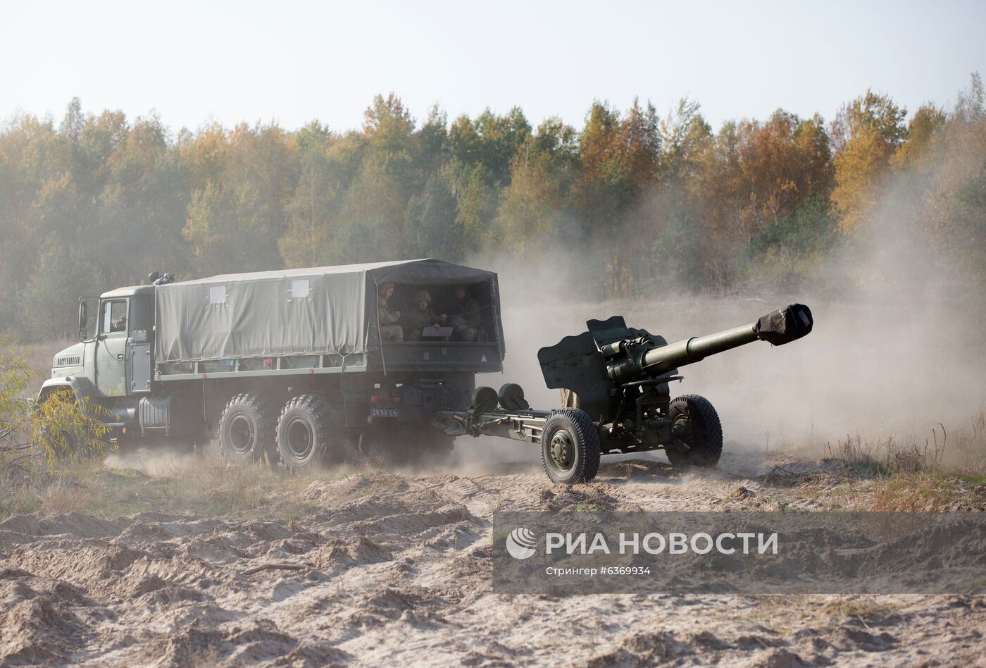 Военный полигон в Киевской области