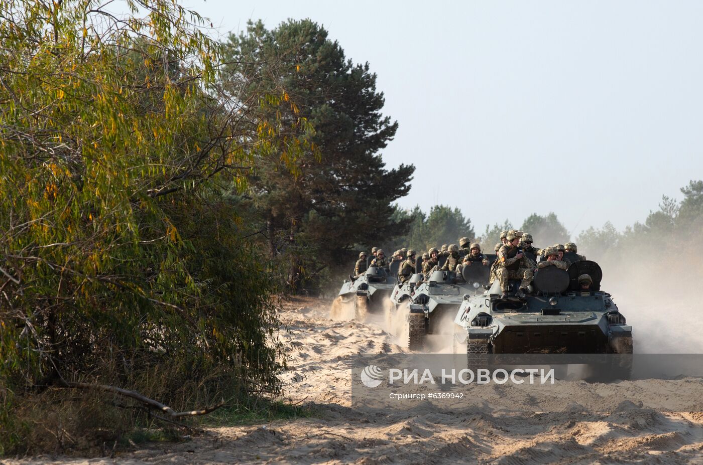 Военный полигон в Киевской области