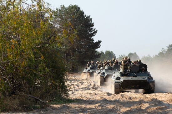 Военный полигон в Киевской области