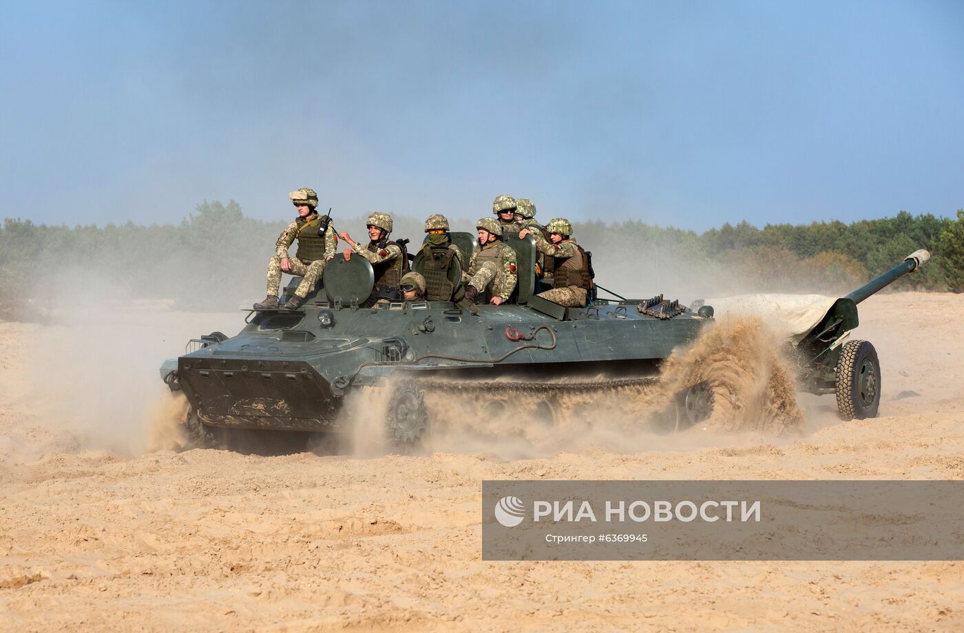 Военный полигон в Киевской области